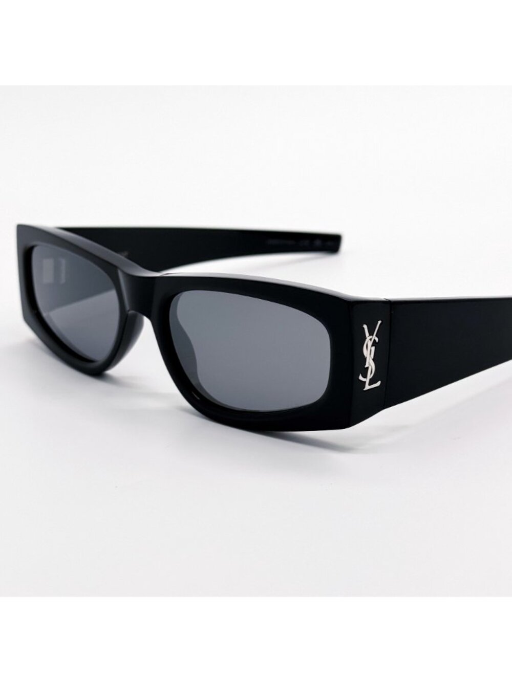New Saint Laurent Sunglasses SL M140 002 Black Silver - Picture 6 of 10